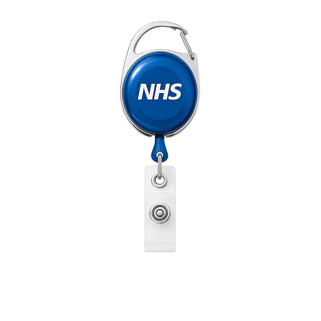 NHS branded premier ski yoyo on a transparent background