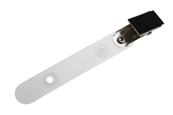 Crocodile ID Card Clip With Nylon Strap