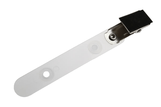 Crocodile ID Card Clip With Nylon Strap