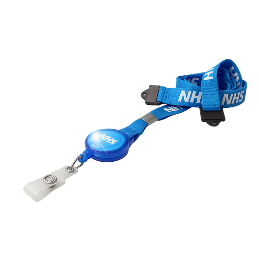 NHS Lanyard With Integrated Badge Reel