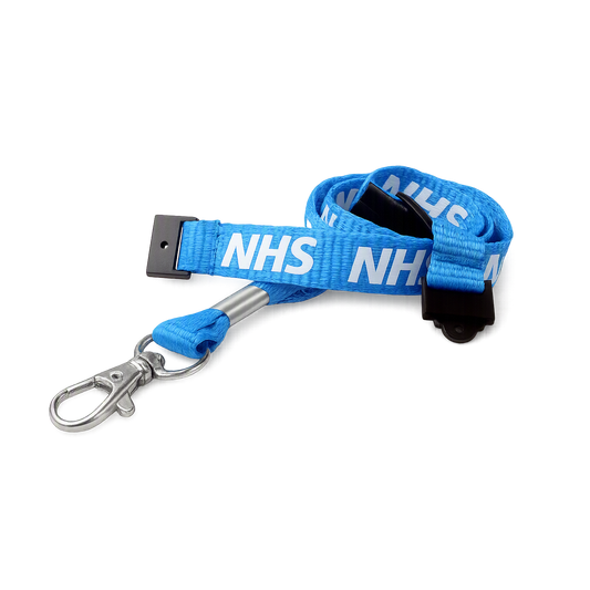 NHS Double Breakaway Lobster Clip Lanyard