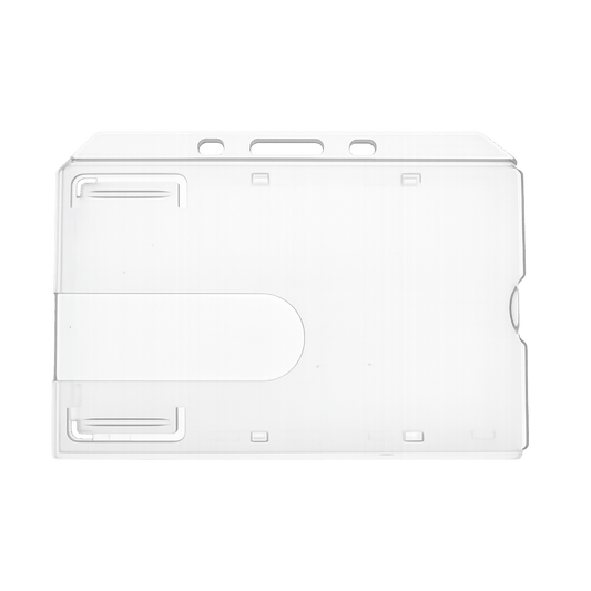Enclosed Landscape ID Card Holder